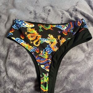 High Waisted Bathing Suit Bottoms